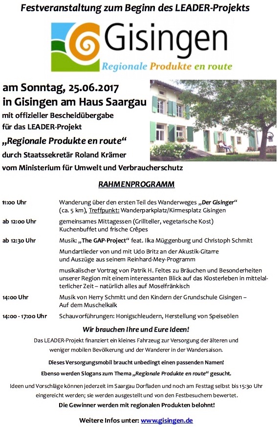 25.06.2017 Haus Saargau